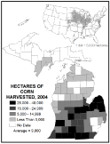 Hectares of Corn